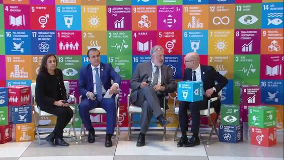 Bridging the financing gap - SDG Media Zone (UN 2023 Water Conference)