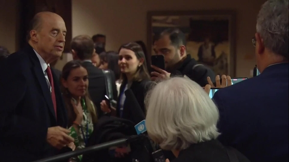 Álvaro Leyva Durán (Colombia) on the situation in the Country - Security Council Media Stakeout