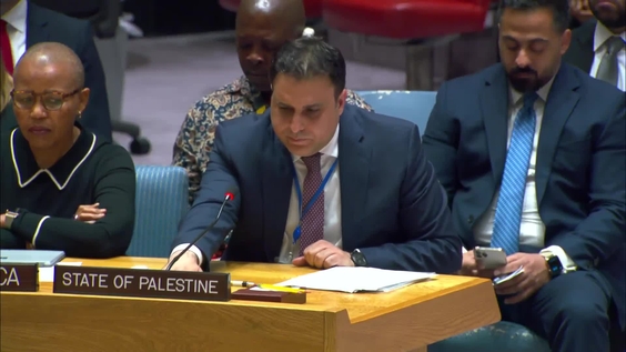 The situation in the Middle East, including the Palestinian question - Security Council, 9638th meeting