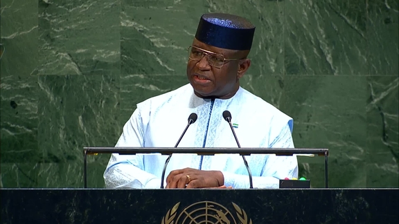 Sierra Leone - President Addresses General Debate, 80th Session
