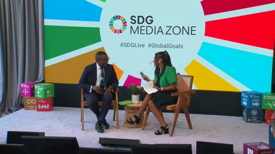 Fireside Chat: Sounding the alarm on the climate crisis - SDG Media Zone at the 78th Session of the UN General Assembly