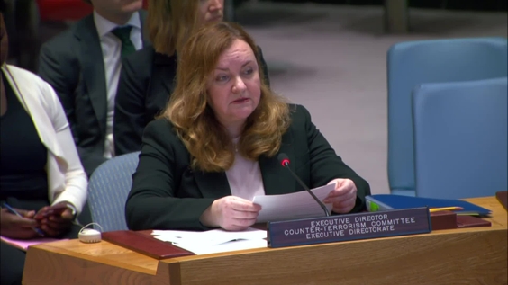 Natalia Gherman (CTED) on the threat posed by Da&#039;esh - Security Council, 9405th meeting