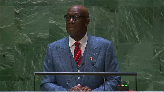 Trinidad and Tobago - Prime Minister Addresses General Debate, 78th Session