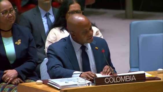 Colombie - Conseil de sécurité, 9598e séance