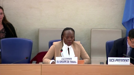 ID: WG on People of African Descent - 32nd Meeting, 51st Regular Session of Human Rights Council