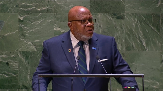 Dennis Francis (General Assembly President) on the Tenth emergency special session (resumed), 45th plenary meeting - General Assembly