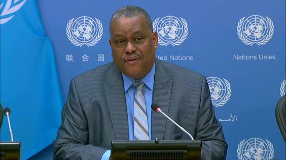 Press Briefing: Gary Conille, UNICEF Regional Director for Latin America and the Caribbean