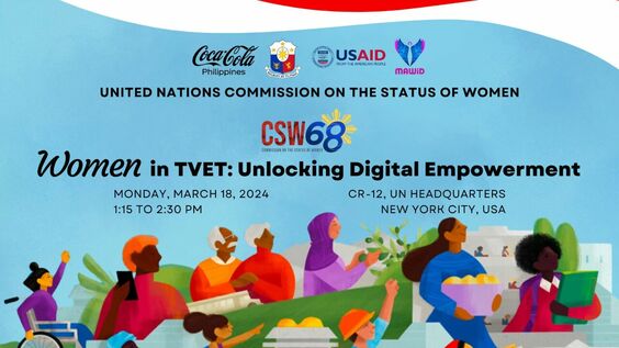 Women in Technical Vocational Education and Training (TVET): Unlocking Digital Empowerment - CSW68 Side Event