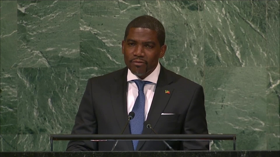 Saint Kitts and Nevis - Prime Minister Addresses General Debate, 77th Session