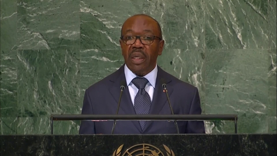 Gabon - President Addresses General Debate, 77th Session