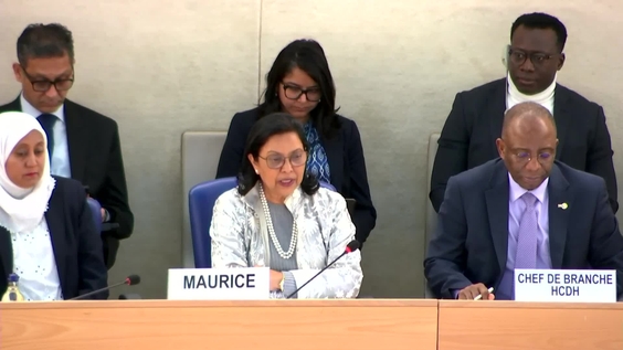 Mauritius UPR Adoption - 45th Session of Universal Periodic Review