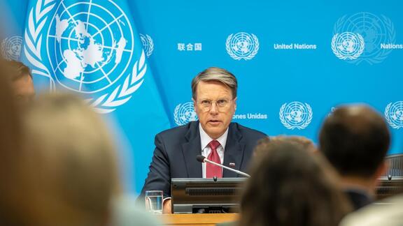 Press Conference: Ambassador Samuel Žbogar, Permanent Representative of the Republic of Slovenia to the United Nations and President of the Security Council for the month of December