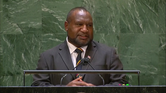 Papua New Guinea - Prime Minister Addresses General Debate, 76th Session