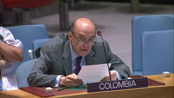 Colombia - Security Council, 9374th Meeting