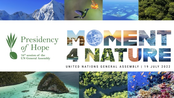 (Part 1) High-level Thematic Debate: Moment for Nature - General Assembly, 76th session