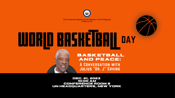 World Basketball Day - Basketball and Peace: A Conversation with Julius &quot;Dr. J&quot; Erving
