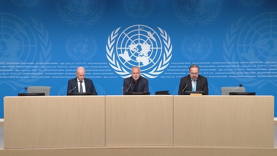 UN Geneva Press Briefing: UNHCR, UNCTAD, WMO, OCHA, UNICEF, WHO