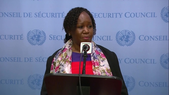 Bintou Keita (MONUSCO) on the security situation in the Democratic Republic of the Congo - Security Council Media Stakeout