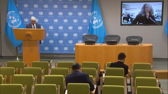 Hybrid Press Briefing by Denise Brown, UN Resident and Humanitarian Coordinator in Ukraine