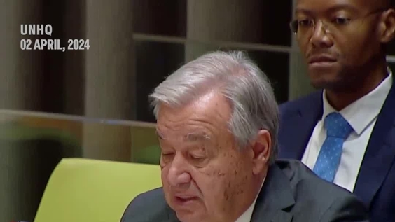 António Guterres (UN Secretary-General) on Human Security