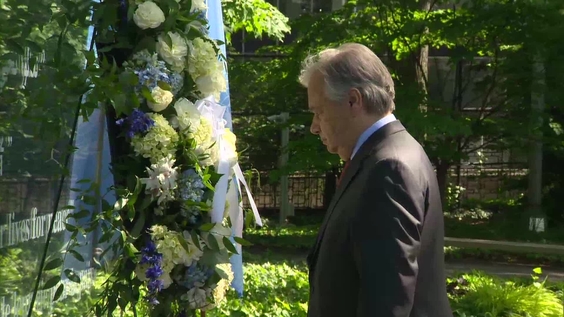 Wreath-laying Ceremony to Honour Fallen Peacekeepers - International Day of UN Peacekeepers 2021