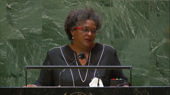 Barbados - Prime Minister Addresses General Debate, 76th Session