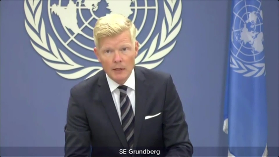 Hans Grundberg (Special Envoy) on the situation in the Middle East - Security Council, 9396th meeting