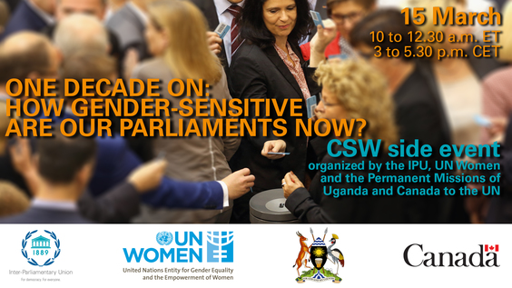 One decade on: How gender-sensitive are our parliaments (CSW66 Side Event)