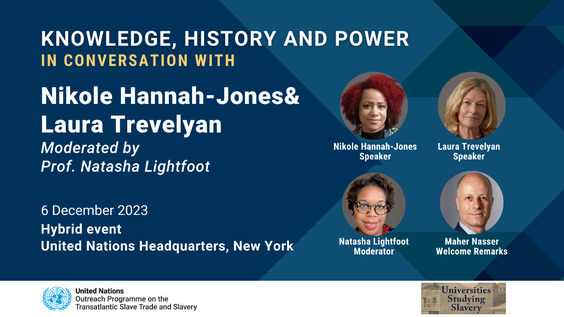 Knowledge, History and Power: In conversation with Nikole Hannah-Jones &amp; Laura Trevelyan