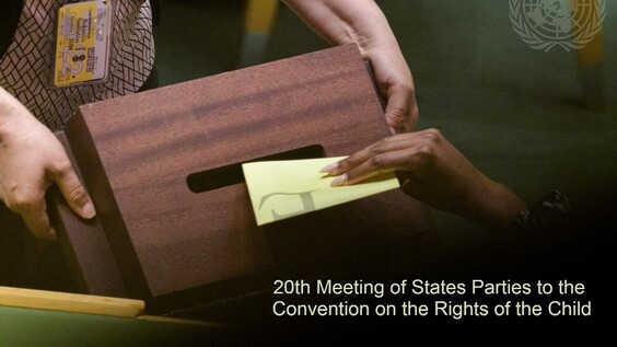 20th Meeting of States Parties to the Convention on the Rights of the Child