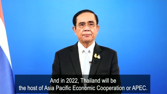 Thailand - Prime Minister Addresses General Debate, 76th Session