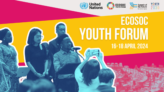 (Part 3-C) ECOSOC Youth Forum 2024 - Youth perspectives on regional development (Asia and The Pacific; Europe, North America and Other States)