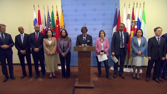 Joint statement of the Security Council members signatories of the Joint Pledges related to Climate, Peace and Security on the West Africa and Sahel region - Security Council Media Stakeout (UNOWAS; Other matters)