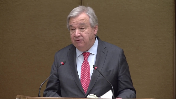 António Guterres (UN Secretary-General), High Level Segment - Conference on Disarmament 2024