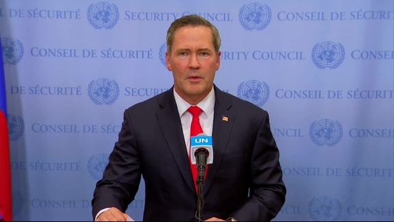 Mike Waltz (United States) on the Security Council resolution on Gaza - Security Council Media Stakeout