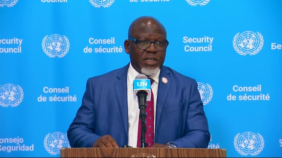Zénon Mukongo Ngay (Democratic Republic of the Congo) on the Situation Concerning the DRC - Security Council Media Stakeout