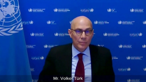 Volker Türk (OHCHR) on the situation in the Middle East, including the Palestinian question - Security Council, 9830th meeting