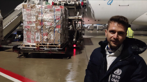 World Health Organization receives supplies in Türkiye destined for Syria