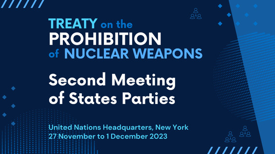 (3rd plenary meeting) Second Meeting of States Parties to the Treaty on the Prohibition of Nuclear Weapons