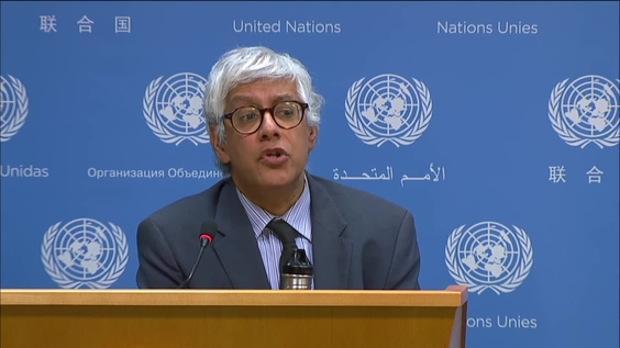 Secretary-General/Egypt, Gaza, Security Council/Somalia &amp; other topics - Daily Press Briefing