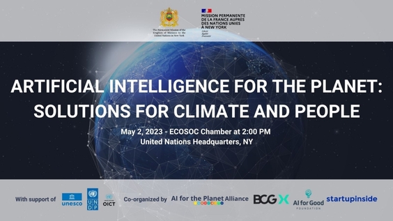 AI for the Planet: solutions for Climate and People (STI Forum Side Event)