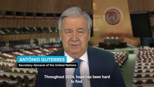 António Guterres (Secretary-General) for New Year´s 2025