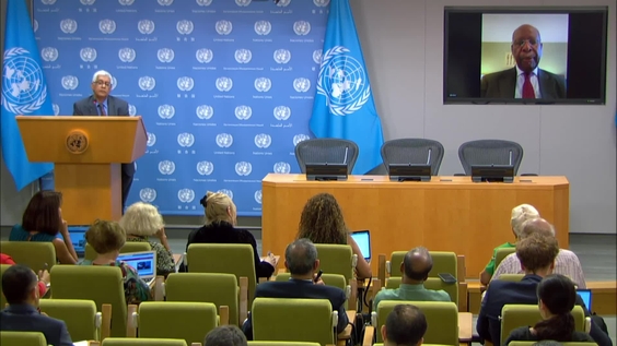 Leonardo Santos Simão (UNOWAS) on the situation in Niger - Press Conference
