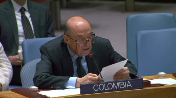 Colombia - Security Council, 9530th meeting