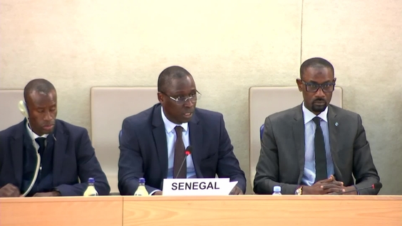 Senegal UPR Adoption - 45th Session of Universal Periodic Review