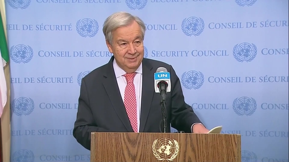 2021 Nobel Peace Prize - Statement by United Nations Secretary-General António Guterres