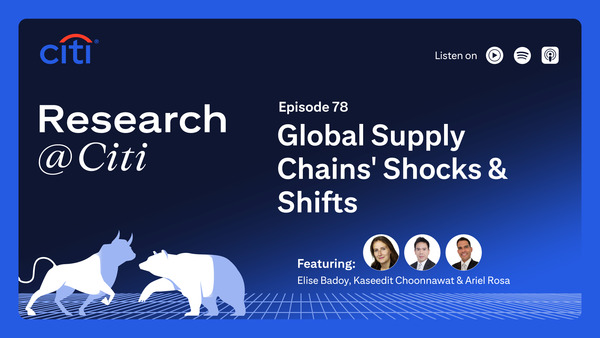 Episode 78: Global Supply Chains' Shocks & Shifts episode artwork