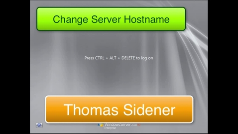 Thumbnail for DBA Change Hostname 2017