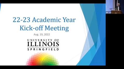 Thumbnail for Academic Year Kick-off Town-hall