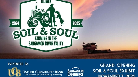 Thumbnail for Sangamon Experience - &quot;Soil &amp; Soul Grand Opening&quot; (November 7, 2024)